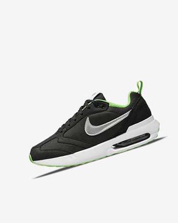 Nike Air Max Dawn Sneakers Jongens Zwart Groen Wit | NL_4705