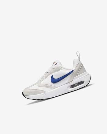 Nike Air Max Dawn Sneakers Meisjes Wit Lichtbeige Zwart Koningsblauw | NL_4637