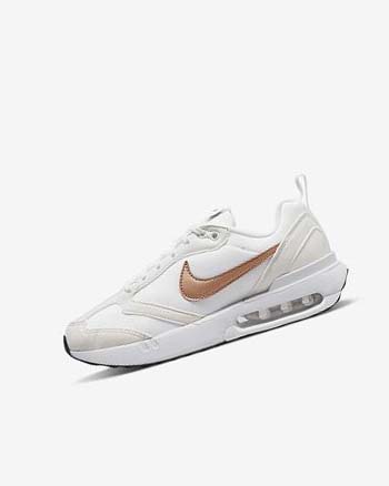 Nike Air Max Dawn Sneakers Meisjes Wit Wit Metal Rood Bruin | NL_2766