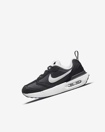 Nike Air Max Dawn Sneakers Meisjes Zwart Metal Zilver Oranje Wit | NL_3124