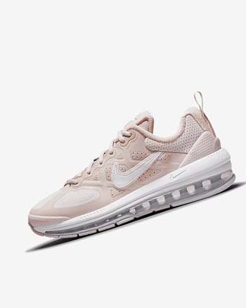 Nike Air Max Genome Vrijetijdsschoenen Dames Roze Roze Wit Wit | NL_2815
