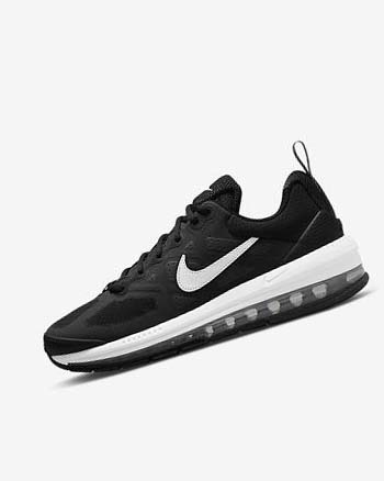 Nike Air Max Genome Vrijetijdsschoenen Heren Zwart Donkergrijs Wit | NL_5135
