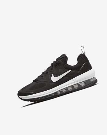 Nike Air Max Genome Vrijetijdsschoenen Jongens Zwart Donkergrijs Wit | NL_2681