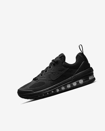 Nike Air Max Genome Vrijetijdsschoenen Jongens Zwart Donkergrijs | NL_5321