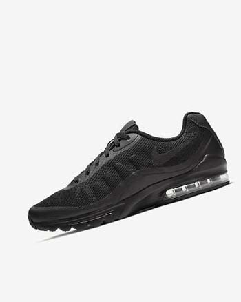 Nike Air Max Invigor Vrijetijdsschoenen Heren Zwart Donkergrijs Zwart | NL_1200