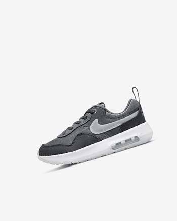 Nike Air Max Motif Schoenen Jongens Grijs Turquoise Donkergrijs Zwart | NL_2307