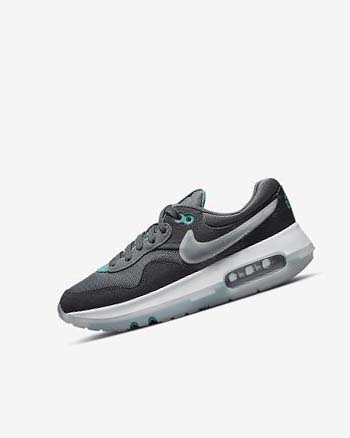 Nike Air Max Motif Schoenen Jongens Grijs Turquoise Donkergrijs Zwart | NL_4599