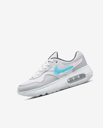 Nike Air Max Motif Schoenen Jongens Wit Wit Blauw Grijs | NL_4889