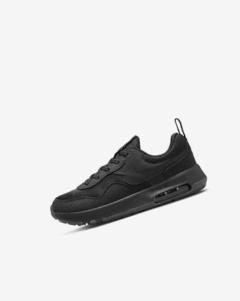 Nike Air Max Motif Schoenen Jongens Zwart Donkergrijs Zwart | NL_2929
