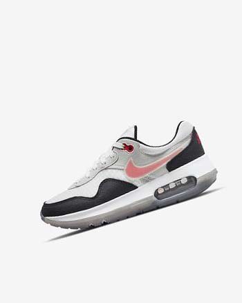 Nike Air Max Motif Schoenen Jongens Zwart Wit Grijs Rood | NL_4707