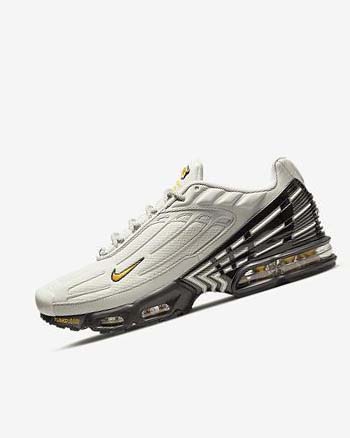 Nike Air Max Plus 3 Sneakers Heren Lichtbeige Zwart Zilver Goud | NL_5147