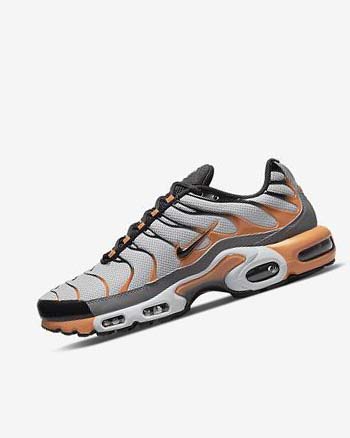 Nike Air Max Plus Sneakers Heren Grijs Grijs Diepgeel Zwart | NL_3074