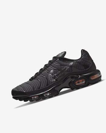 Nike Air Max Plus Sneakers Heren Zwart Oranje Grijs Wit | NL_4763