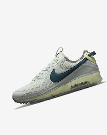 Nike Air Max Terrascape 90 Sneakers Heren Grijs Lichtgroen Donkerturquoise Groen | NL_4850