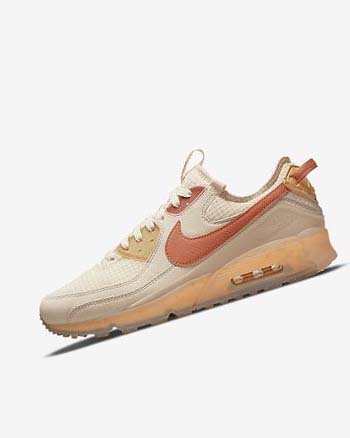 Nike Air Max Terrascape 90 Sneakers Heren Wit Oranje Roze Diepgeel | NL_5609