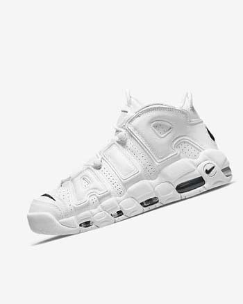 Nike Air More Uptempo '96 Basketbalschoenen Heren Wit Wit Donkerblauw | NL_2770
