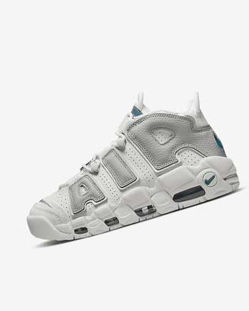 Nike Air More Uptempo Sneakers Dames Wit Grijs Grijs | NL_5447