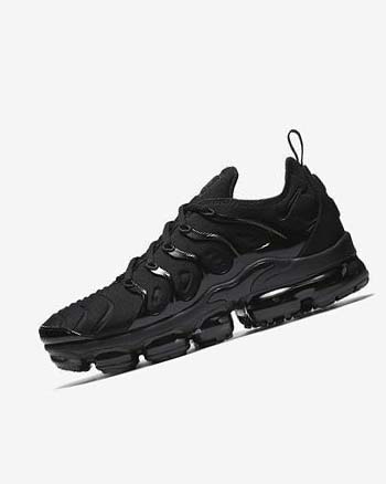 Nike Air VaporMax Plus Sneakers Heren Zwart Zwart Donkergrijs | NL_1183