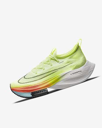 Nike Air Zoom Alphafly NEXT% Flyknit Hardloopschoenen Heren Oranje Turquoise Zwart | NL_2263