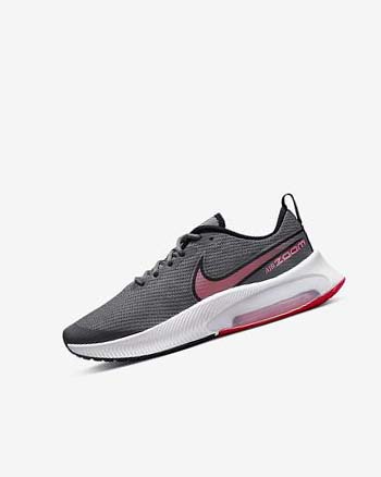 Nike Air Zoom Arcadia Hardloopschoenen Jongens Grijs Zwart Rood | NL_1176