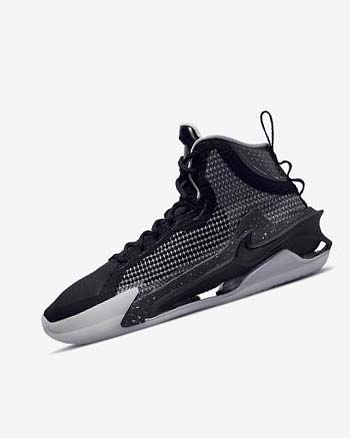 Nike Air Zoom G.T. Jump Basketbalschoenen Dames Zwart Groen Donkergrijs | NL_4702
