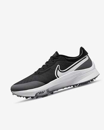 Nike Air Zoom Infinity Tour NEXT% Golfschoenen Heren Zwart Grijs Turquoise Wit | NL_4496