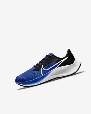 Nike Air Zoom Pegasus 38 Hardloopschoenen Jongens Koningsblauw Zwart Wit | NL_1159