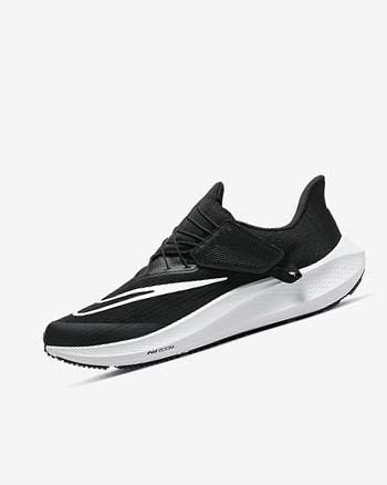 Nike Air Zoom Pegasus 39 FlyEase Hardloopschoenen Heren Zwart Donkergrijs Wit | NL_2254