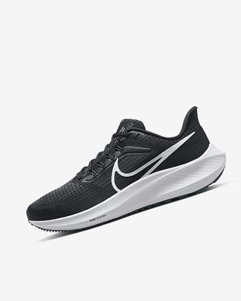 Nike Air Zoom Pegasus 39 Hardloopschoenen Dames Zwart Donkergrijs Wit | NL_3083