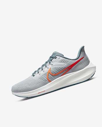 Nike Air Zoom Pegasus 39 Hardloopschoenen Heren Platina Oranje | NL_4523