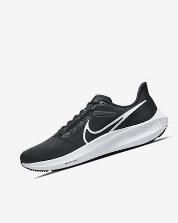 Nike Air Zoom Pegasus 39 Hardloopschoenen Heren Zwart Donkergrijs Wit | NL_5370