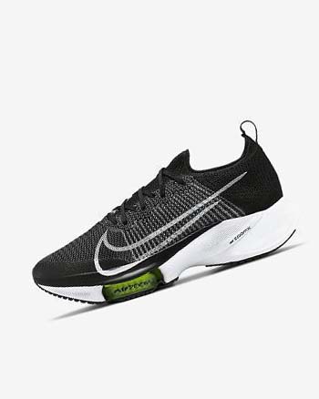 Nike Air Zoom Tempo NEXT% Hardloopschoenen Heren Zwart Wit | NL_4880