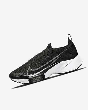 Nike Air Zoom Tempo NEXT% Hardloopschoenen Heren Zwart Donkergrijs Platina Wit | NL_5156