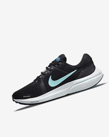 Nike Air Zoom Vomero 16 Hardloopschoenen Dames Zwart Lichtturquoise Groen | NL_2636
