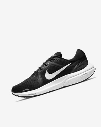 Nike Air Zoom Vomero 16 Hardloopschoenen Dames Zwart Donkergrijs Wit | NL_5102