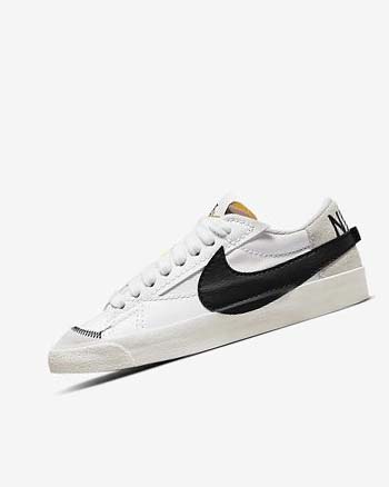 Nike Blazer Low '77 Jumbo Sneakers Dames Wit Wit Zwart | NL_2661