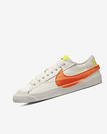 Nike Blazer Low '77 Jumbo Sneakers Dames Groen Oranje | NL_4664