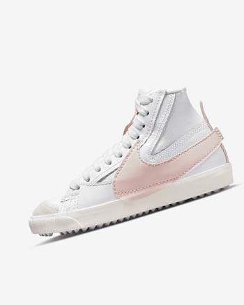 Nike Blazer Mid '77 Jumbo Sneakers Dames Wit Roze | NL_4596