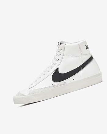 Nike Blazer Mid '77 Vintage Sneakers Heren Wit Zwart | NL_4968