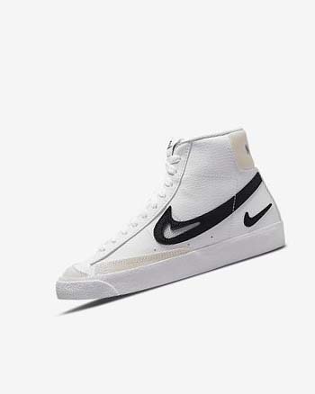 Nike Blazer Schoenen Meisjes Wit Wit Zwart | NL_4563