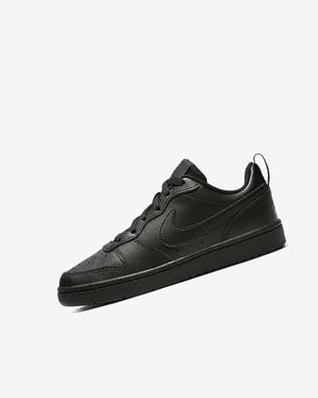 Nike Court Borough Low 2 Schoenen Jongens Zwart Zwart Zwart | NL_5582