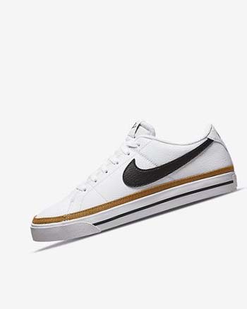 Nike Court Legacy Next Nature Sneakers Dames Wit Oranje Zwart | NL_5338