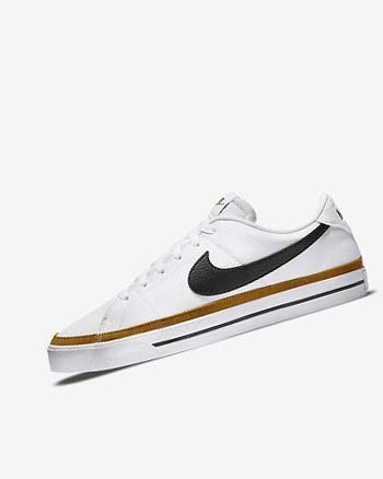Nike Court Legacy Sneakers Heren Wit Zwart | NL_5469
