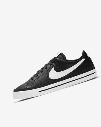 Nike Court Legacy Sneakers Heren Zwart Lichtbruin Wit | NL_2253