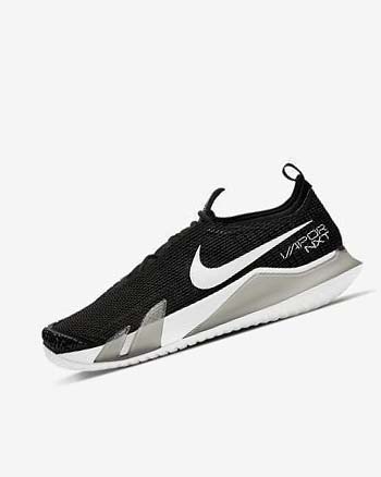 Nike Court React Vapor NXT Tennisschoenen Heren Zwart Wit | NL_5225