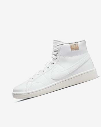 Nike Court Royale 2 Mid Sneakers Dames Wit Wit | NL_5191