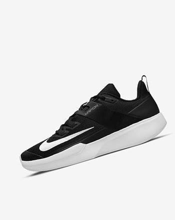 Nike Court Vapor Lite Tennisschoenen Heren Zwart Wit | NL_3209
