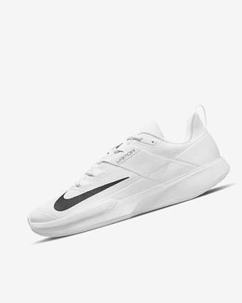 Nike Court Vapor Lite Tennisschoenen Heren Wit Zwart | NL_4740