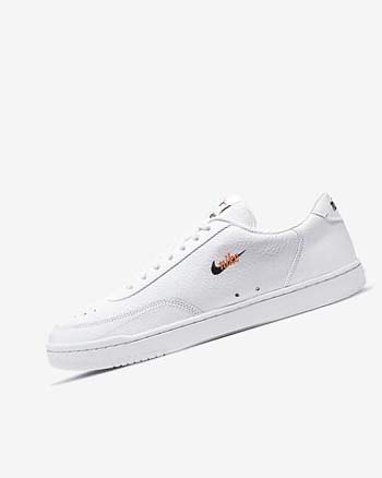 Nike Court Vintage Premium Sneakers Heren Wit Oranje Zwart | NL_2572