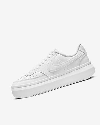 Nike Court Vision Alta Sneakers Dames Wit Wit Wit | NL_4959